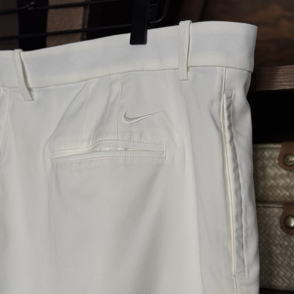 NWT Nike Golf Dri-Fit Flex Shorts Size 40 AJ5493 133 Sail Crèam Retail $65 - Picture 7 of 8